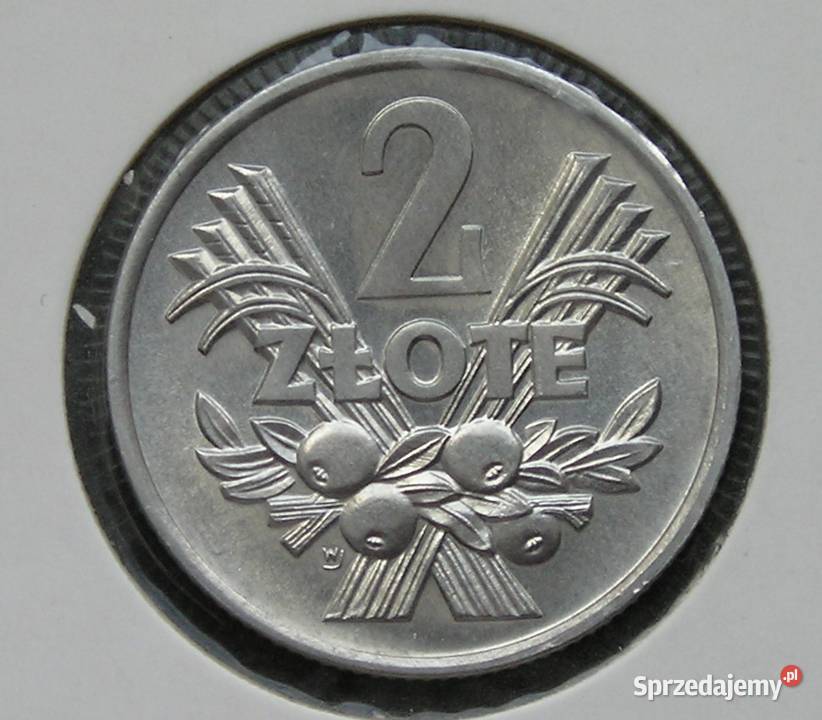 POLSKA 2 ZŁOTE 1970 STAN MENNICZY Łódź sprzedam
