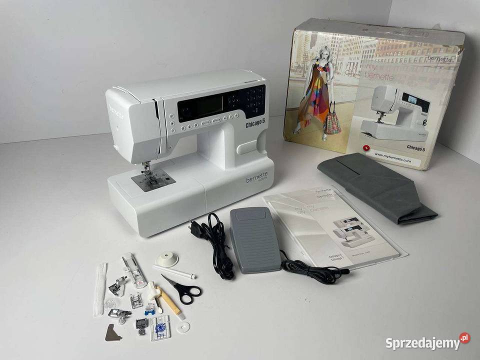 Bernette Maszyna do szycia Bernette Chicago 5 Rzeszów sprzedam