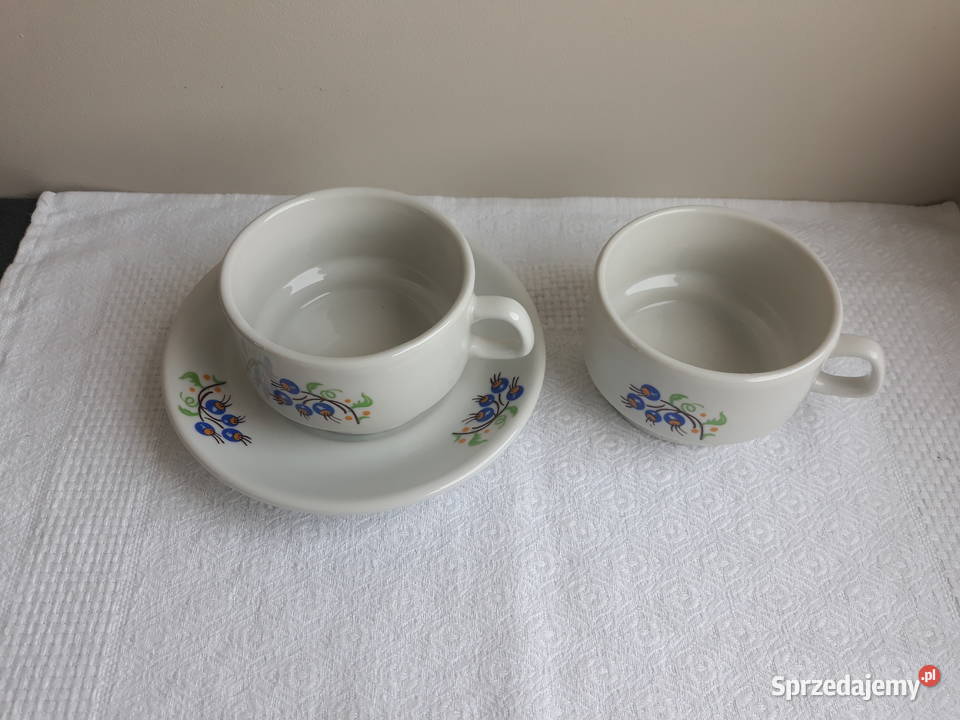 komplet filiżanek na prezent plus filiżanka Gdańsk sprzedam