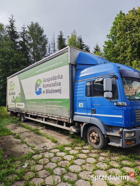 MAN TGL plandeka winda podkarpackie Błażowa