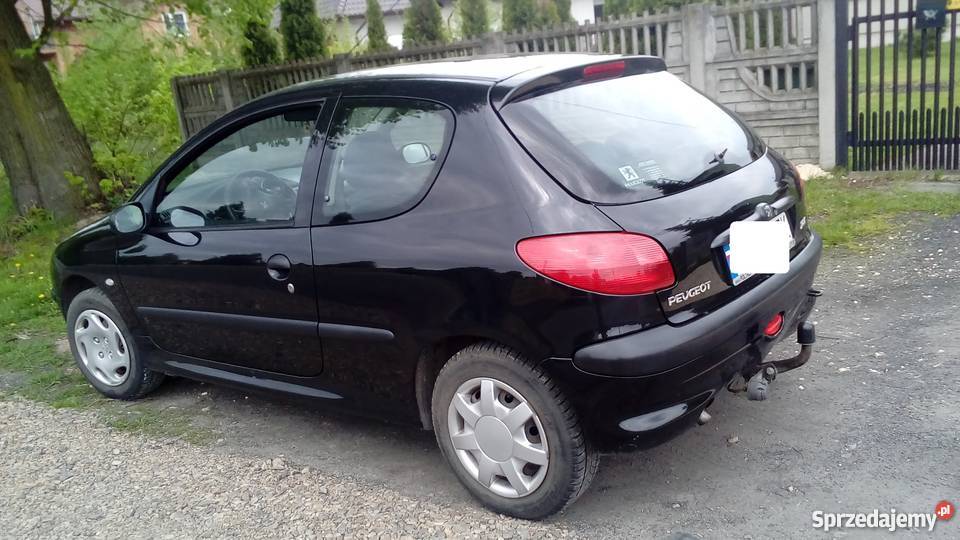 Ładny i ZADBANY Peugeot 206 2001 niskie spalanie Radomsko