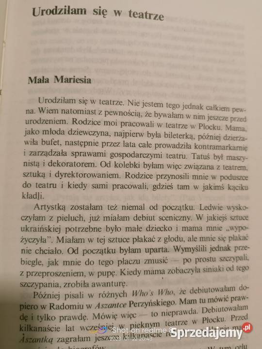 Nie żyłam samotnie Zimińska Sygietyńska książki Warszawa sprzedam