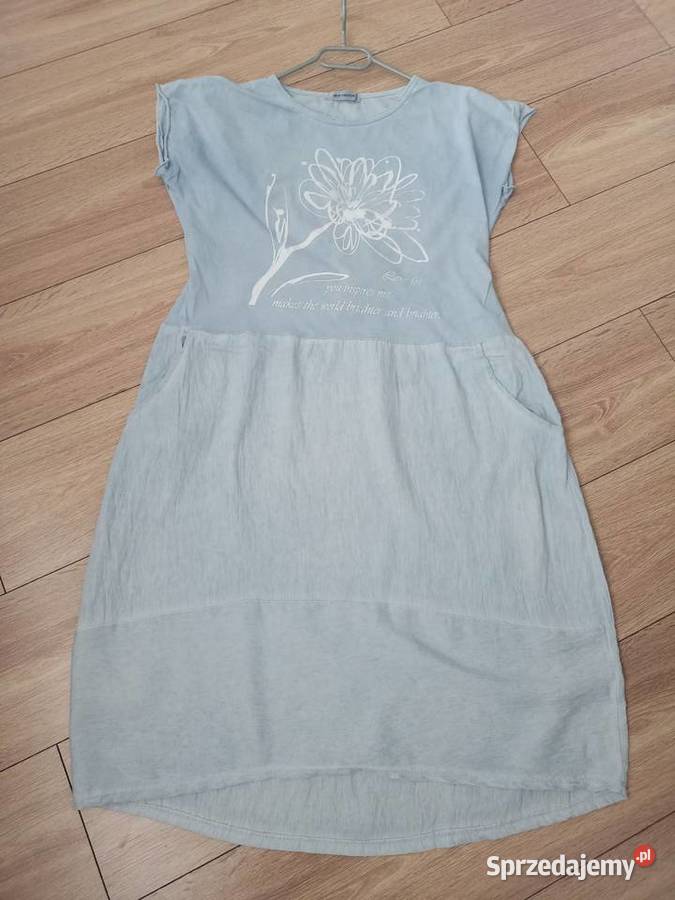 LETNIA NIEBIESKA SUKIENKA Wodzisław Śląski
