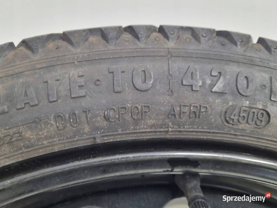 KOŁO DOJAZDOWE Audi A4 B8 A5 8T dojazdówka 12570 Chełm