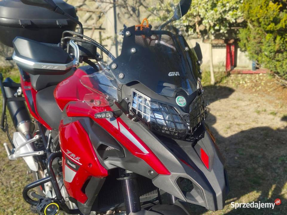 Benelli TRK 502 X Kufry NOWE Opony Wydech Szyba Żyrardów