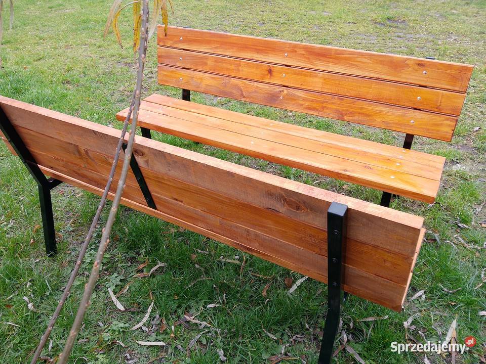Ławka parkowa ogrodowa Zimowa Radzyń Podlaski
