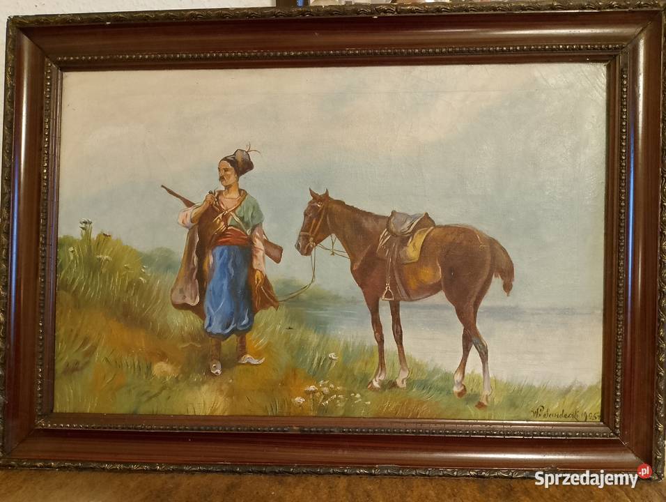 Stary obraz olejny Rabka-Zdrój sprzedam