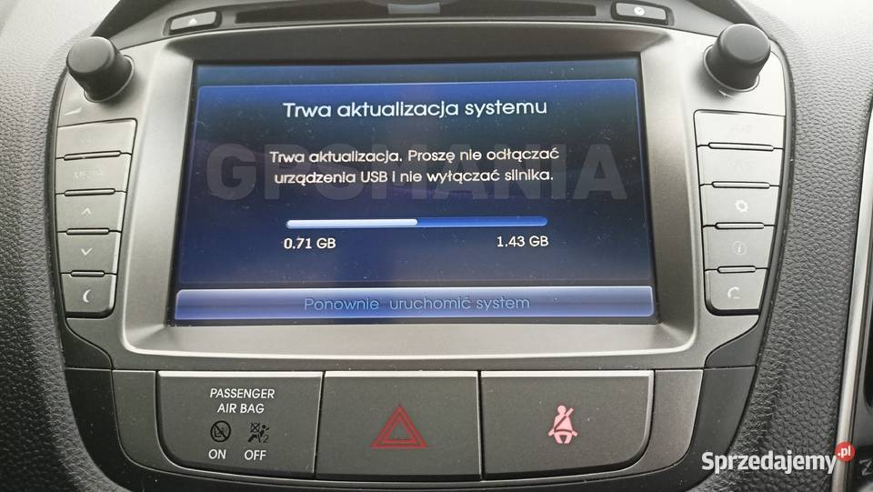 MAPA HYUNDAI GEN1 2023 EUROPA IX35 IX20 I30 I40 Pabianice sprzedam