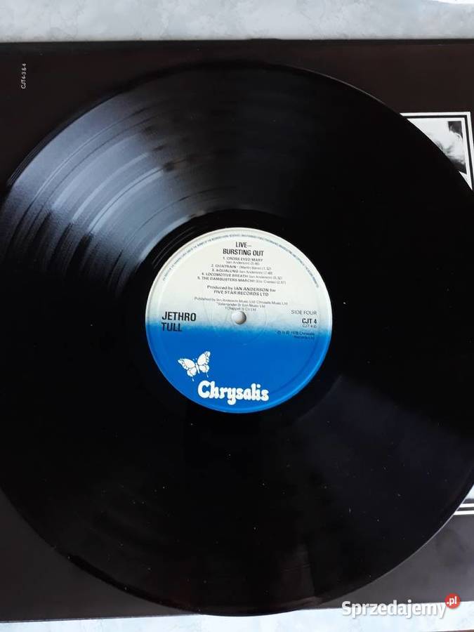 JETHRO TULL Bursting Out Live 2 LP 1978r płyta winylowa