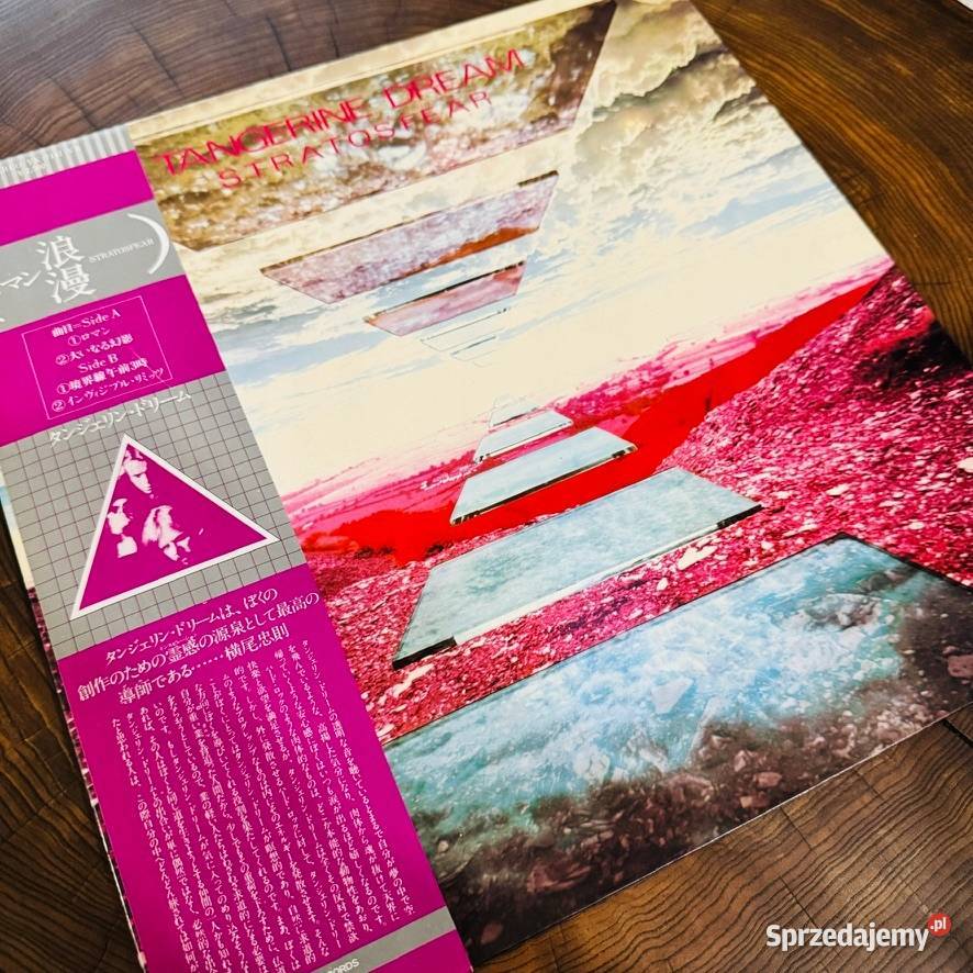 Tangerine Dream Stratosfear EXNM Japan Obi LP Płyty i kasety Kraków