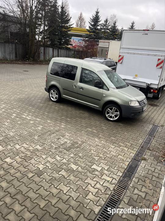 Vw caddy 2007 5osobowy 19 tdi Nowy Targ