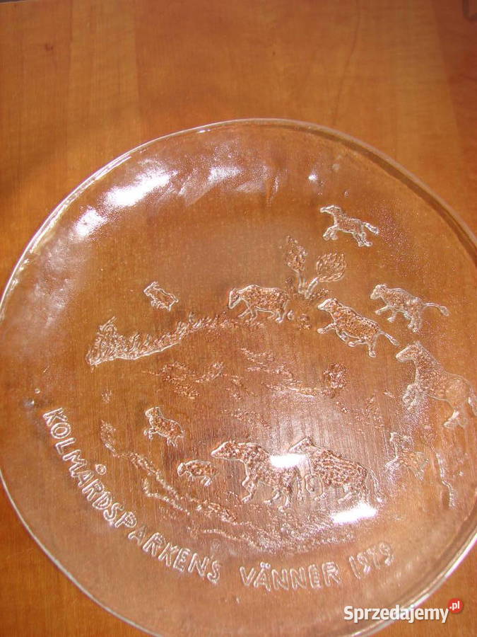 Orefors talerz okolicznościowy 1979 numerowany Porcelana i szkło Pruszcz Gdański