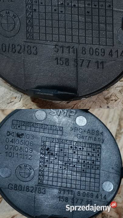BMW M3 G80 M4 G82 G83 ZAŚLEPKA HAKA ZDERZAK Atrapy Pleszew