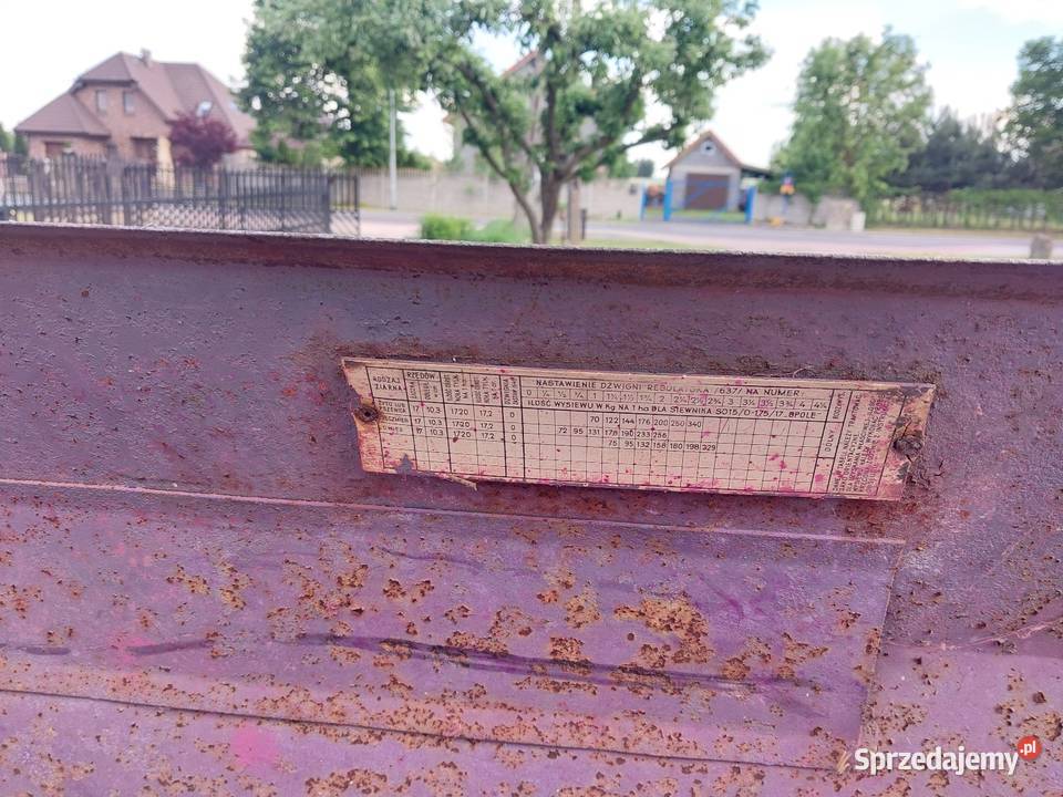 Sprzedam siewnik konny Ślesin sprzedam