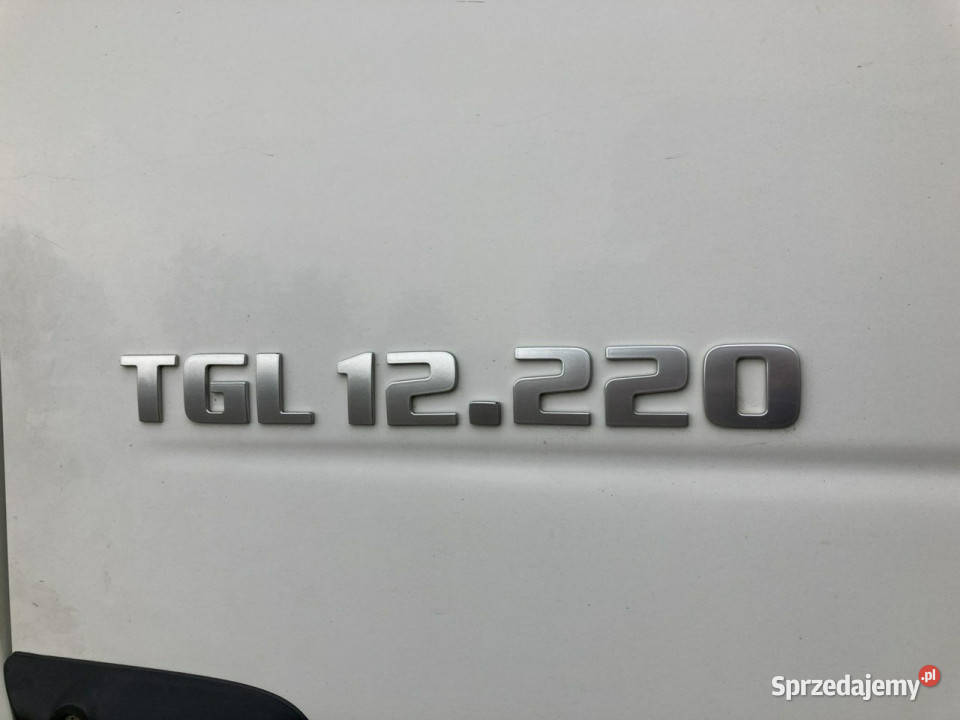 Man TGL MAN TGL 12220 Skrzynia firana Plandeka