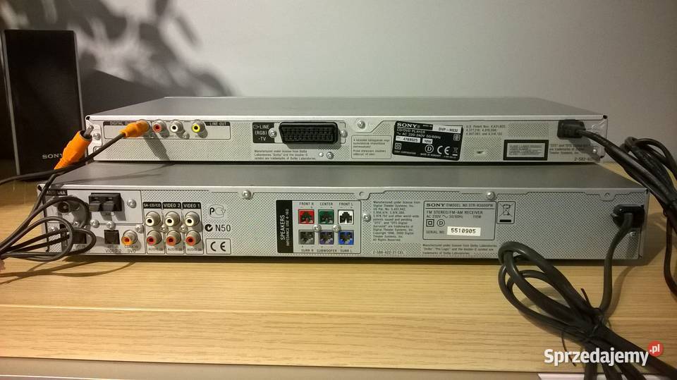 Kino domowe SONY 51 z odtwarzaczem DVD Zabierzów