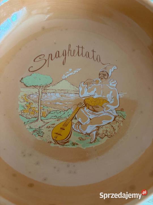 Miseczka ceramiczna spagetti Przedbórz sprzedam