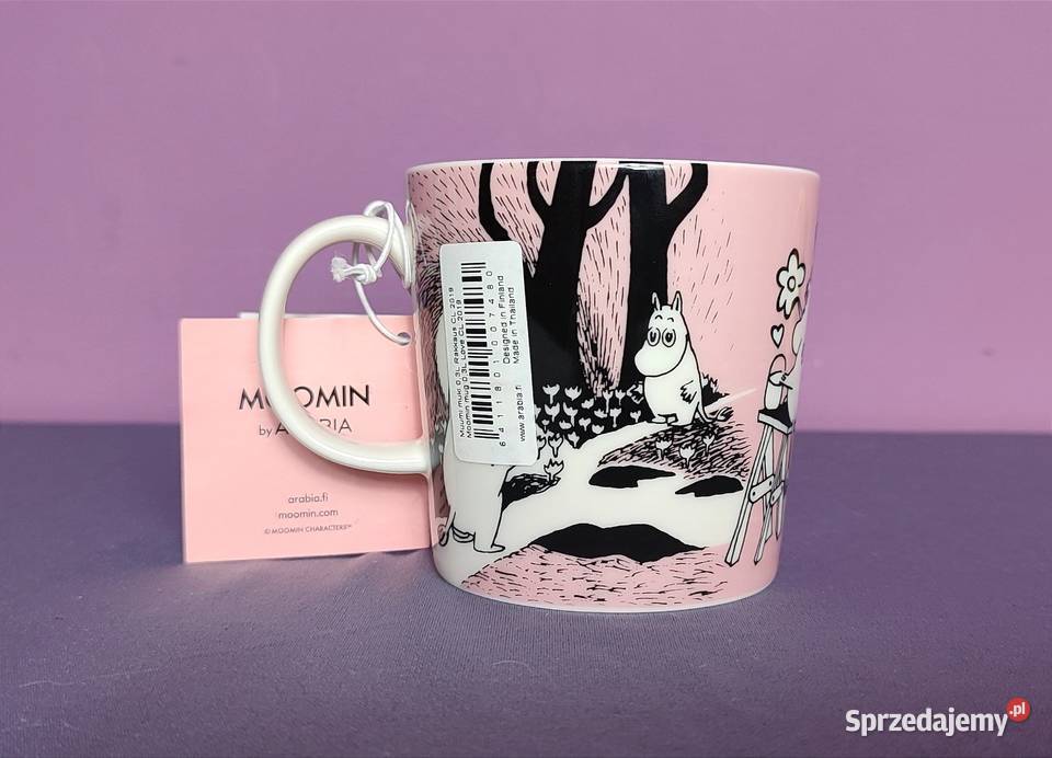 MUMINKI kubek Moomin Arabia Finland MIŁOŚĆ z małopolskie Jasień