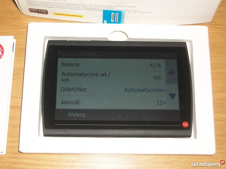 HIT Nawigacja samochodowa FALK NEO 520 LMU łódzkie Łódź