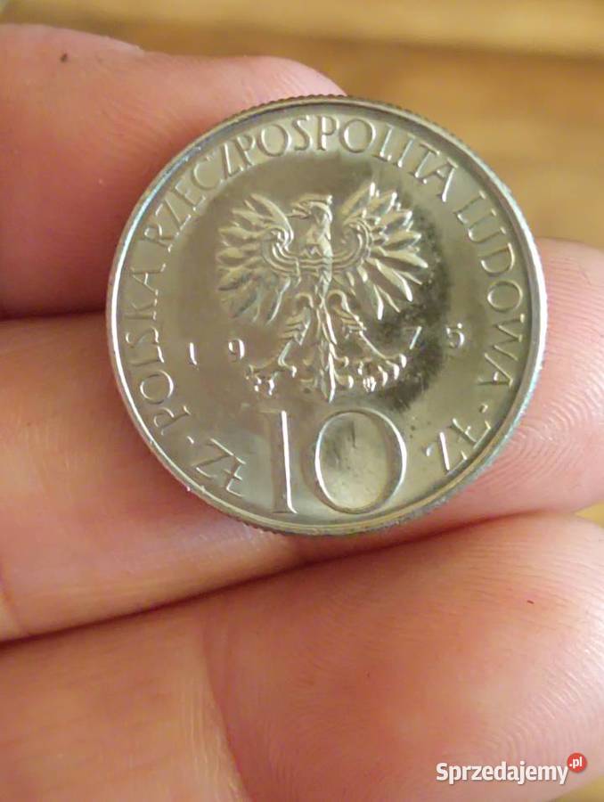 Sprzedam monete 10 zl 1975 r adam Mickiewicz Chełm sprzedam