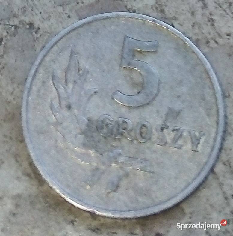 POLSKA 5 GROSZY 1962 rAL bz Legionowo