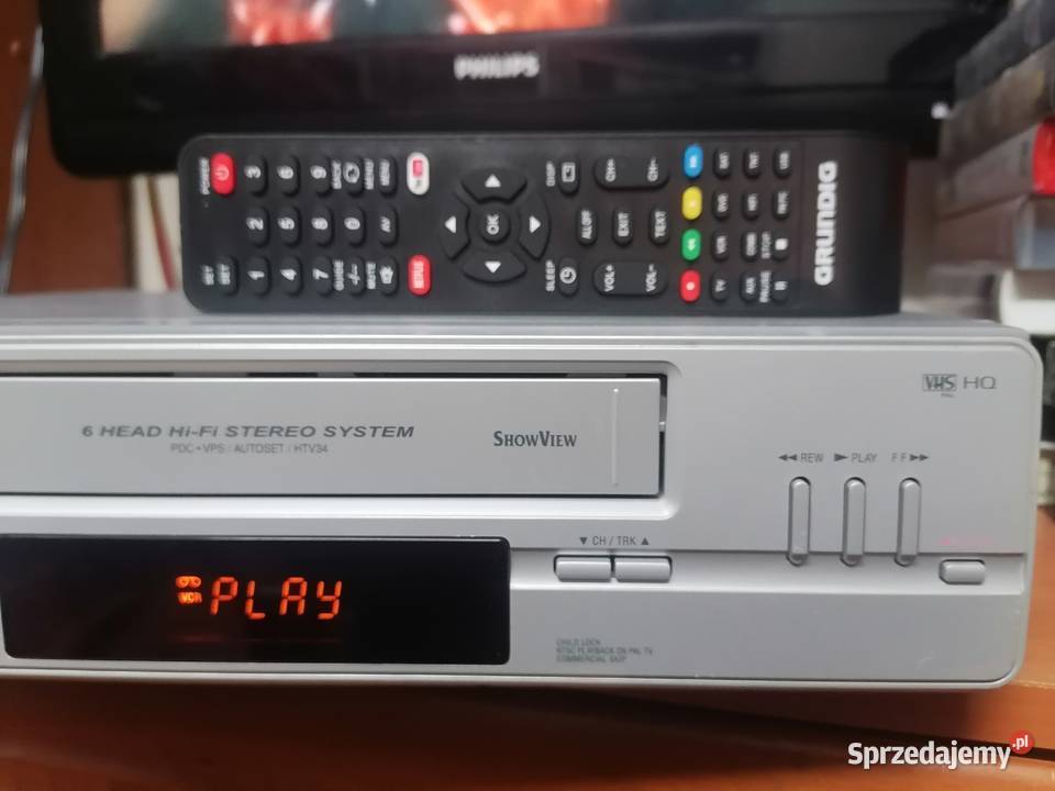 Magnetowid VHS Mastec HTV34 HIFI stereo pilot Częstochowa sprzedam