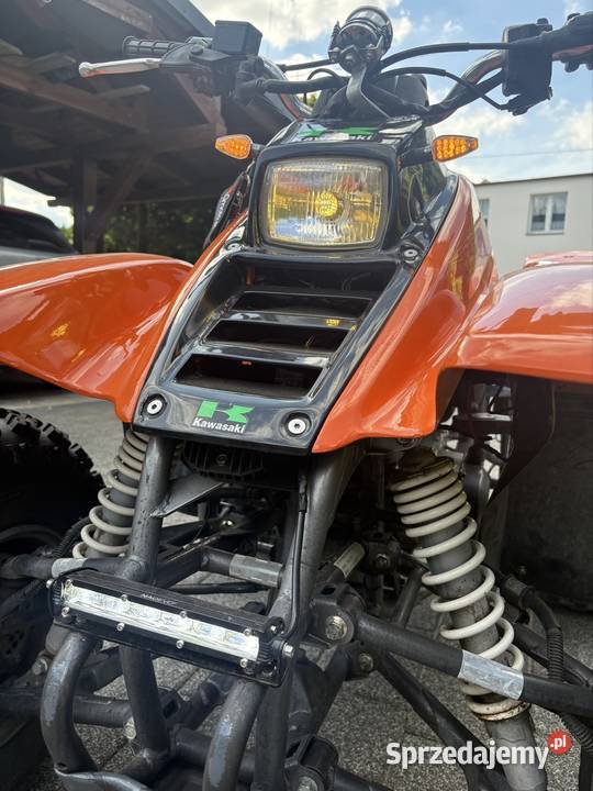 Kawasaki KEF 300 Lakota Doinwestowany Nowe Opony Gołubie