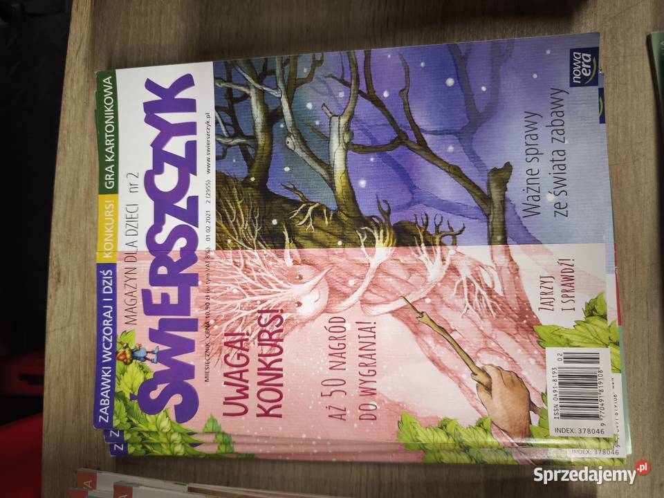 Zestaw gazet gazetek czasopism dzieci Łamigłówki, zagadki i gry Książki dla dzieci Kraków
