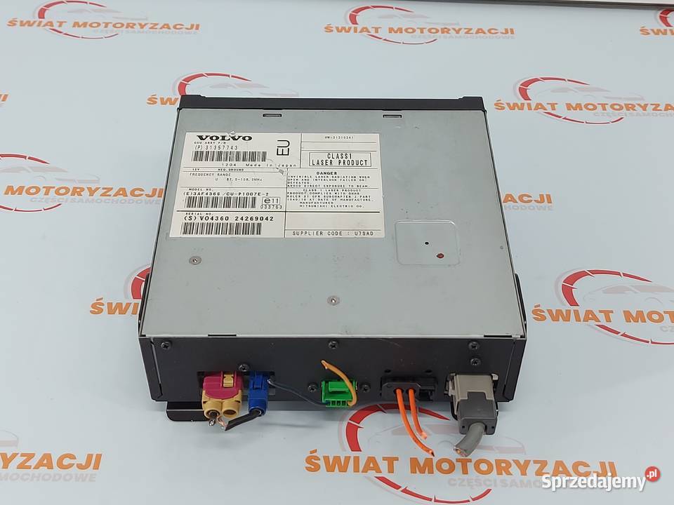VOLVO C30 12r czytnik płyt CD nawigacji 31357743 Kielce