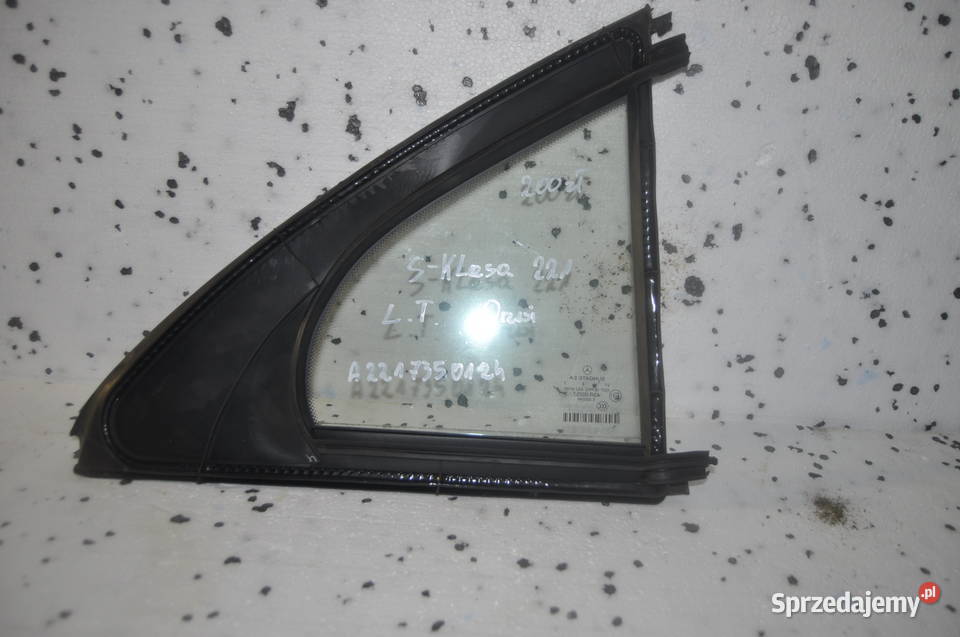 Mercedes sklas w 221 szyba lewy tył A2217350124 Motoryzacja Sierakowice sprzedam