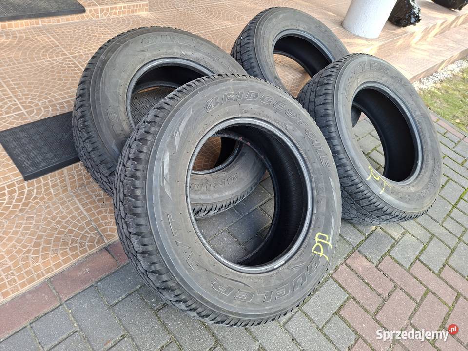 Opony Bridgestone Dueler AT 693 III 26565 R17 265 Kwirynów sprzedam