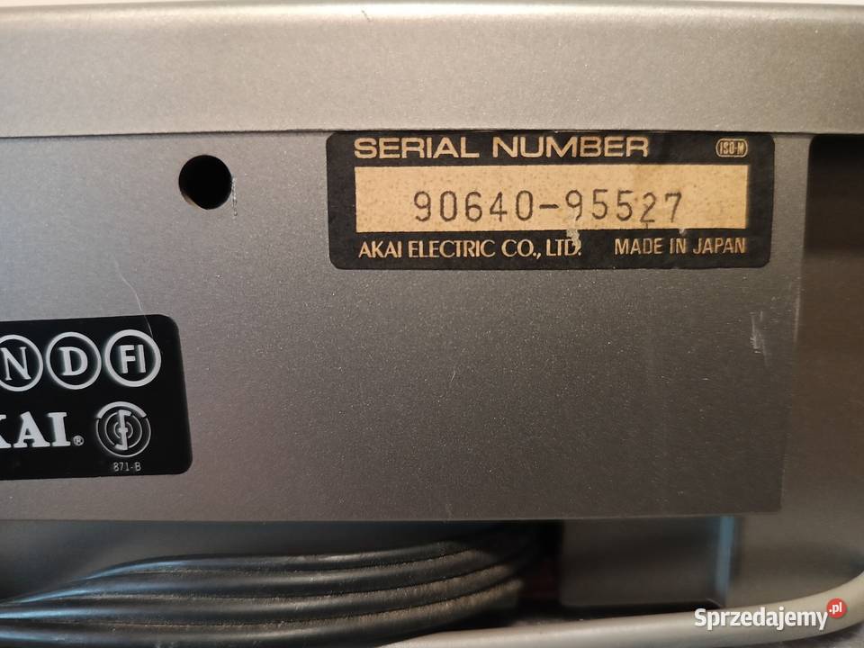 Gramofon liniowy AKAI AP M33 Gdynia