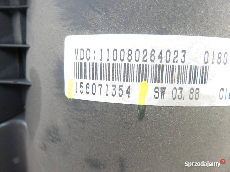 LICZNIK ALFA ROMEO GT 18 TS 156071354 osobowe Liczniki i zegary