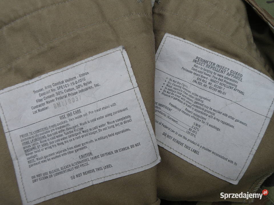 Spodnie ACU multicam ocp small short regular 2 Wrocław sprzedam