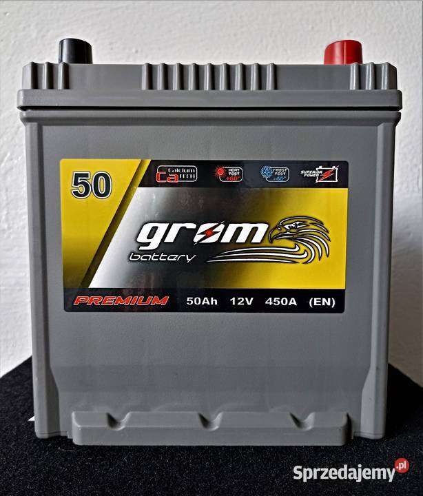 Akumulator GROM Premium 50Ah 450A EN Japan Lublin