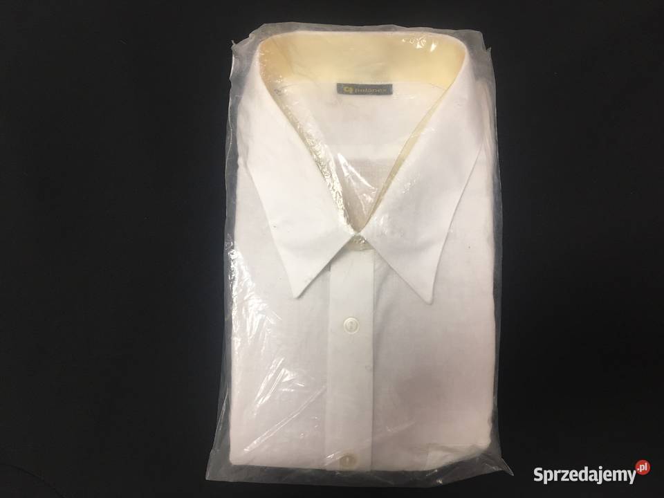 PRL koszula męska biała Polanex Gniezno Nowa Kołobrzeg