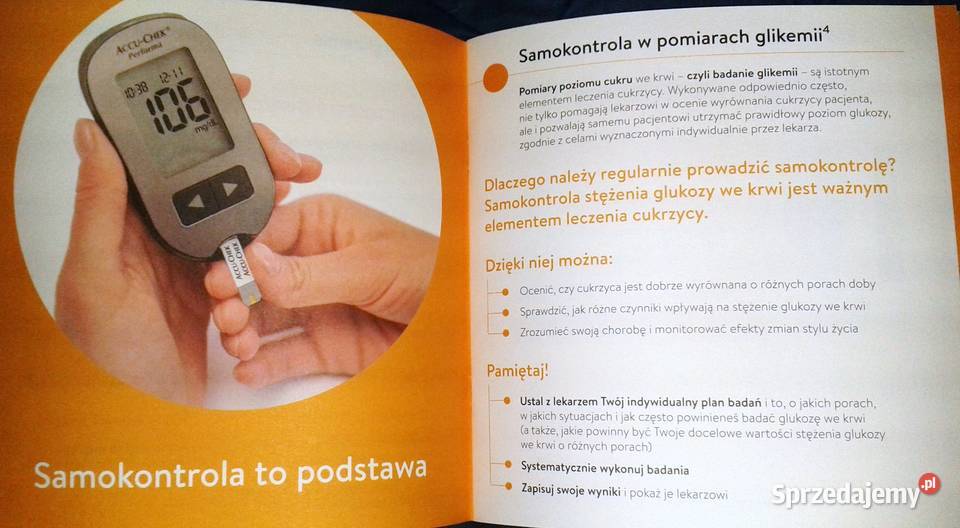 Cukrzyca i ja Kompendium wiedzy AccuChek miękka Pozostałe sprzedam