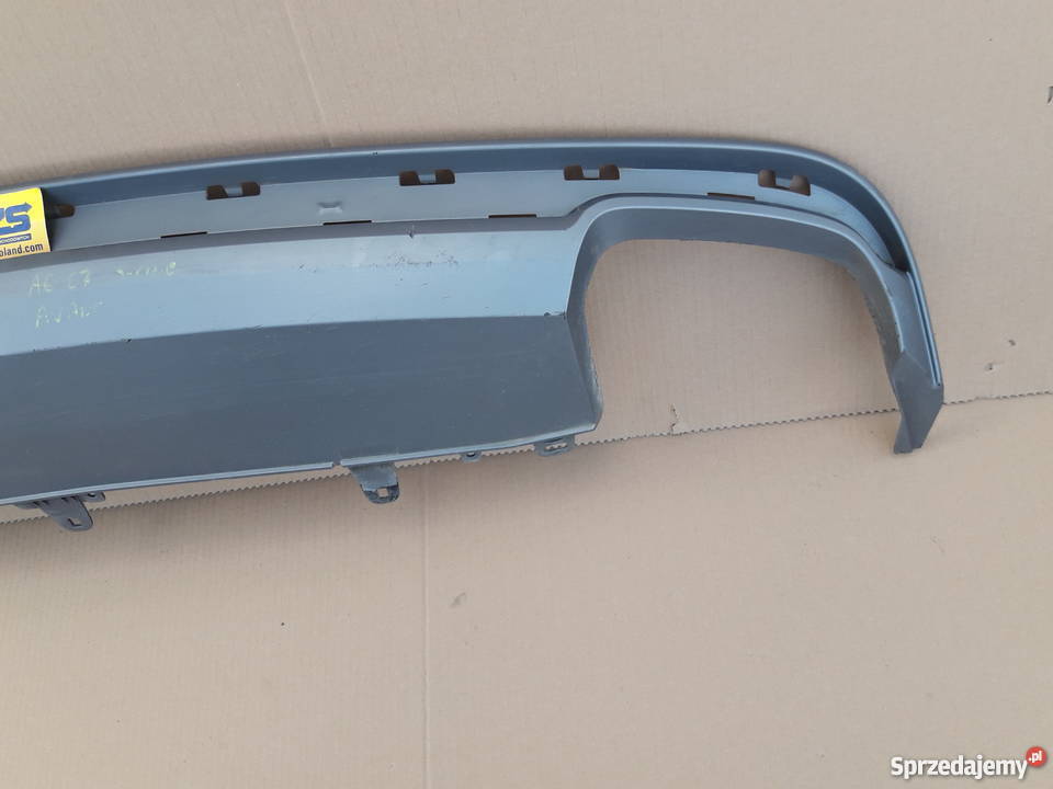 AUDI A6 C7 LIFT S LINE DOKŁADKA SPOILER ZDERZAKA Bieleń