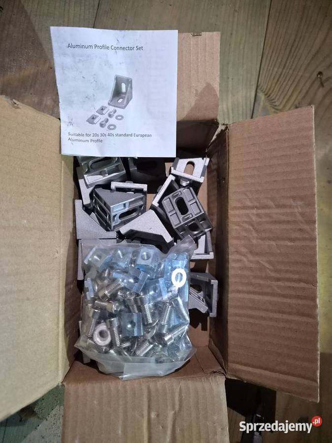 Profil aluminiowy kątowy 20 sztuk paczka Głogów