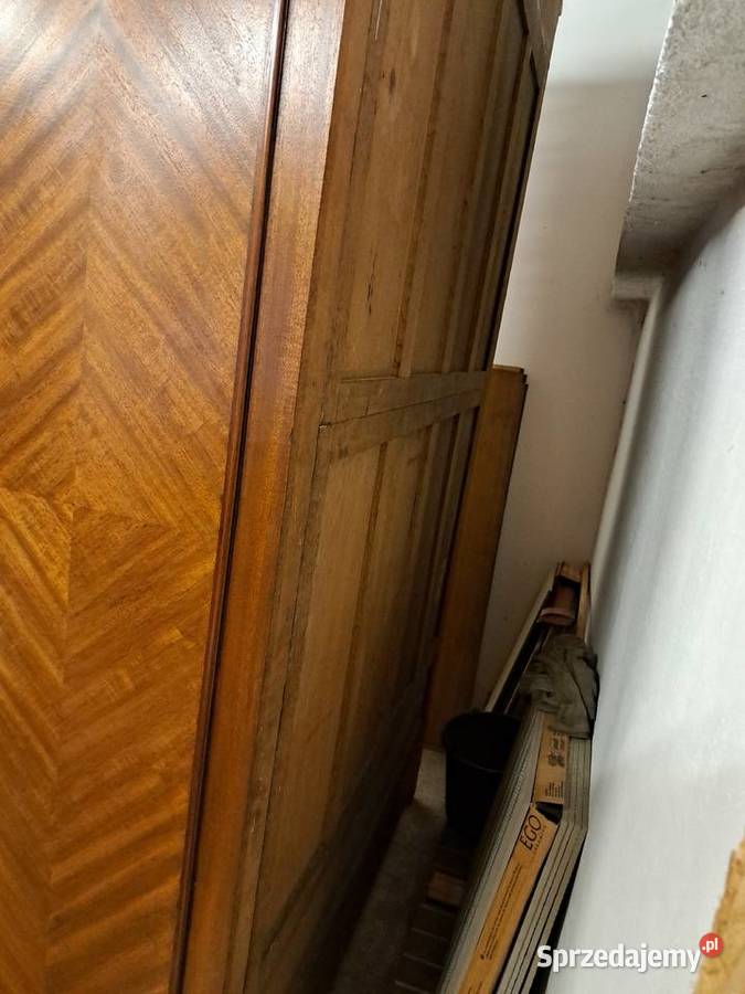 Piękna 2drzwiowa szafa Ludwik Filip z lustrami Myślibórz sprzedam