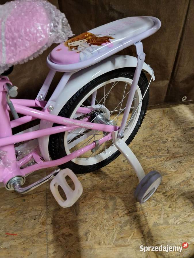 Rowerek 16 Różowy i zielony Yibeiq soprt 4 lata Głogowa