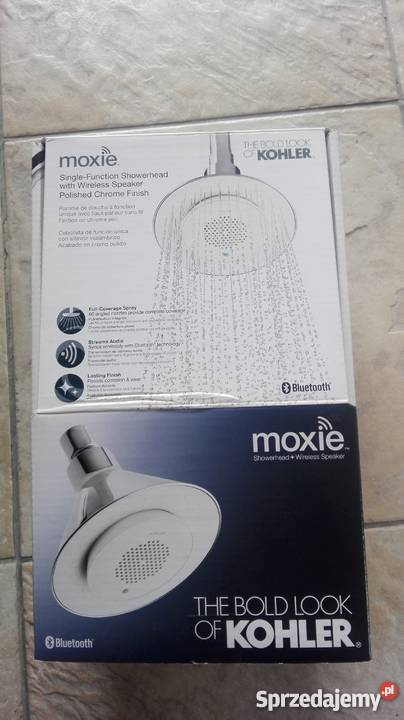 deszczownia z głśnikiem Kohler Moxie 9245DCP biały Lublin