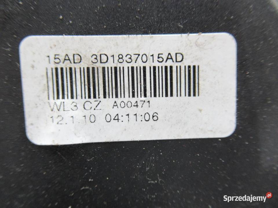 ZAMEK PRZÓD LEWY VW GOLF V Hatchback 3D1837015AD