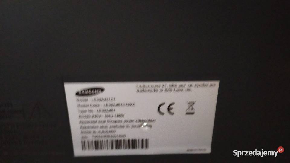Telewizor Samsung LSD 32 cale Gołowierzchy