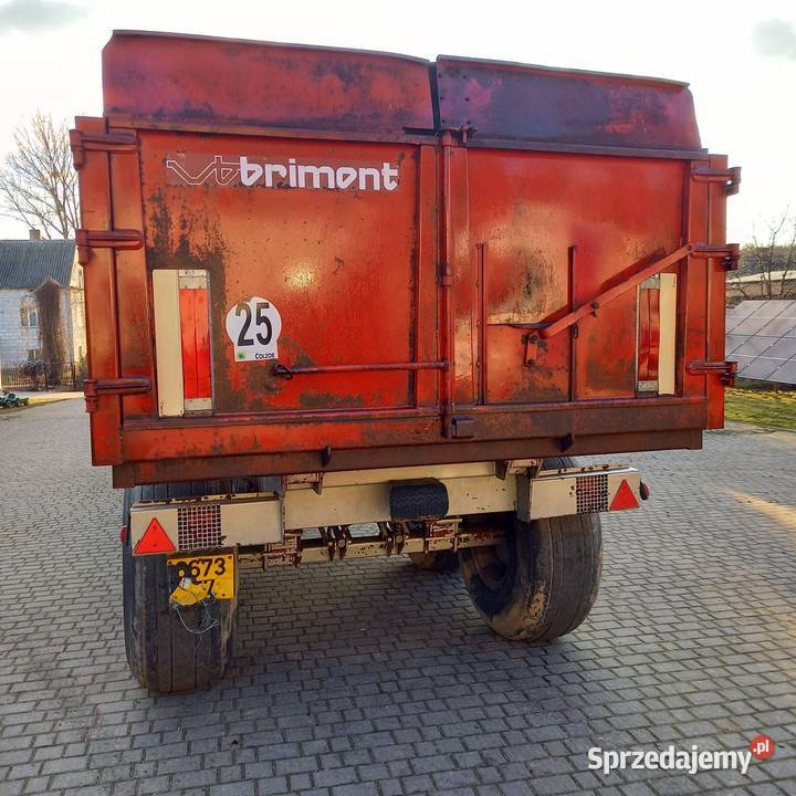 Sprzedam przyczepe skorupowa 125 t Wizna