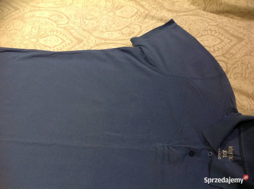 Koszulka Polo Męska IDENTIC XXL Niebieska Nowa Sól