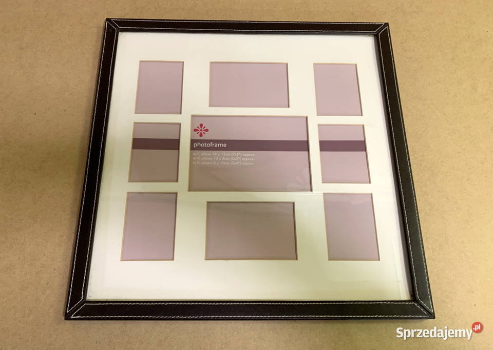 Multi rama skórzana na zdjecia