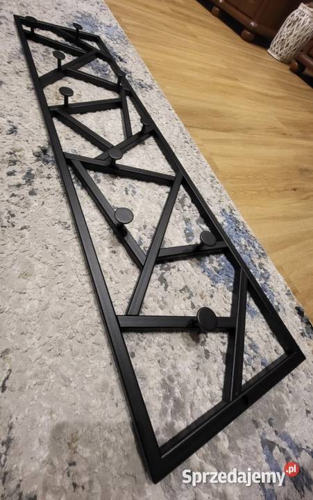 Metalowy wieszak LOFT na ubrania pomorskie Gdynia
