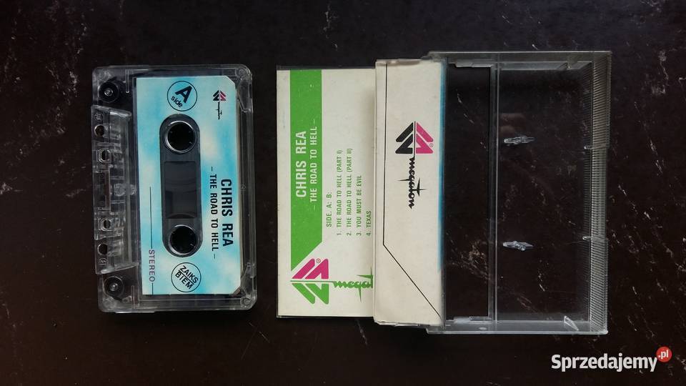 Kaseta magnetofonowa Chris Rea The road to hell Siemiatycze sprzedam