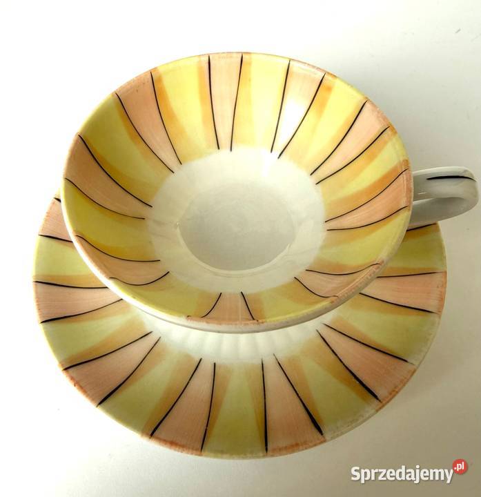Designerska filiżanka Von Schierholz wzór Porcelana i szkło